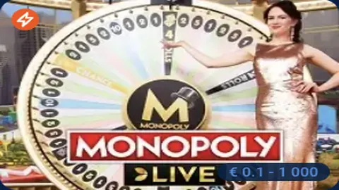 Mostbet canlı oyun Monopoly Live