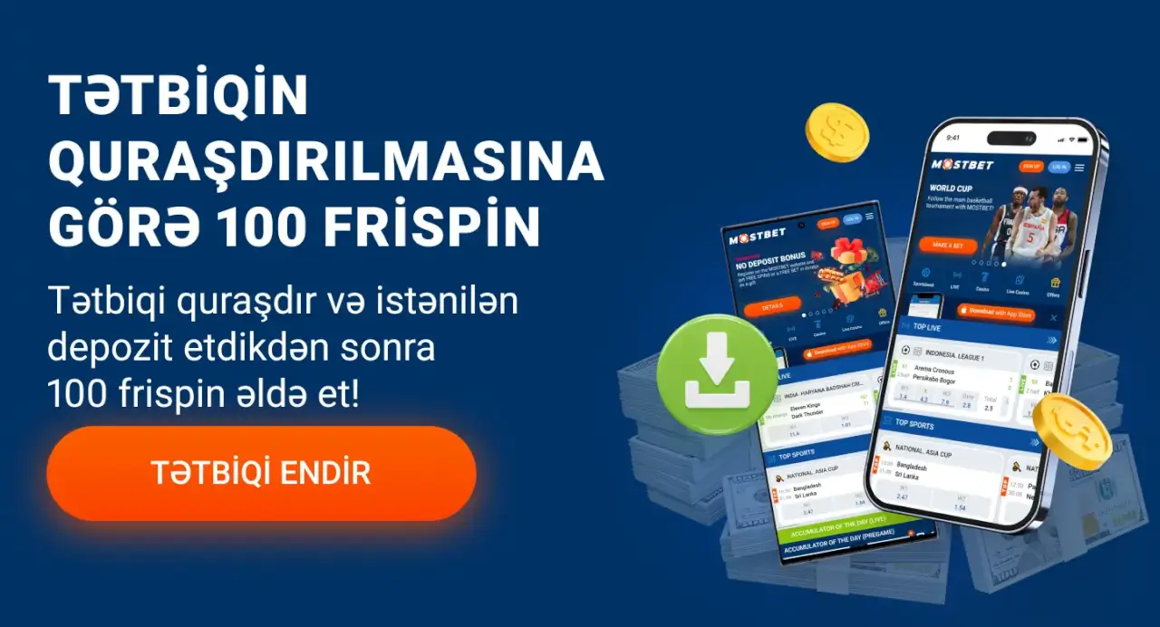 Mostbet Azərbaycan tətbiq promo kartı
